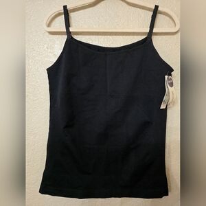 Women's Shapermint Black Shapewear Camisole Top